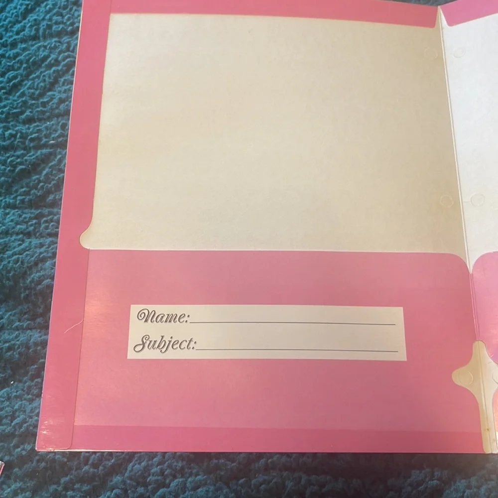 Vintage 1995 Horses pocket folder